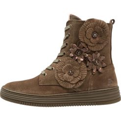 Botki damskie: Bullboxer Botki sznurowane khaki