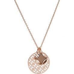 Fossil - Naszyjnik. Żółte naszyjniki damskie Fossil, ze stali. W wyprzedaży za 199,90 zł.