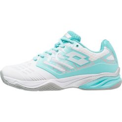 Buty sportowe damskie: Lotto ULTRASPHERE ALR Obuwie multicourt white/green