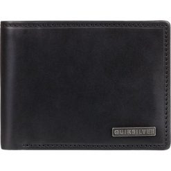 Quiksilver Portfel męski New Classical Plus Black. Czarne portfele męskie Quiksilver, bez wzorów. Za 146,00 zł.