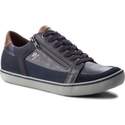Sneakersy GEOX - U Halver A U843AA 054AU C4002 Navy. Niebieskie sneakersy męskie Geox, na co dzień, bez wzorów, ze skóry ekologicznej, bez zapięcia. W wyprzedaży za 259,00 zł.