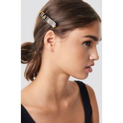 NA-KD Accessories Wsuwka do włosów BABE Resin - Brown,Beige,Multicolor. Brązowe ozdoby do włosów marki NA-KD Accessories. Za 48,95 zł.