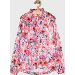 Blukids - Kurtka dziecięca 140-170 cm. Różowe kurtki dziewczęce Blukids, bez wzorów, z poliesteru, krótkie, z kapturem. W wyprzedaży za 59,90 zł.
