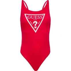 Strój kąpielowy Guess E82J00 LY00J. Białe stroje kąpielowe damskie Guess, m, z aplikacjami, z elastanu. W wyprzedaży za 159,00 zł.