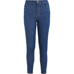 Monkee Genes JANE HIGH WAISTED SILHOUETTE Jeans Skinny Fit sea blue. Niebieskie jeansy damskie relaxed fit marki Monkee Genes, z bawełny. Za 479,00 zł.