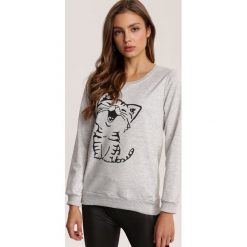 Szara Bluza Jynarah. Szare bluzy damskie Renee, xl, bez wzorów, bez rękawów, bez kaptura. Za 69,99 zł.