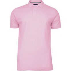 Różowa Bawełniana Koszulka POLO -Adriano Guinari- Męska, Krótki Rękaw, z Kołnierzykiem, Casualowa TSADGPOLOlilakscarlet. Różowe koszulki męskie Adriano Guinari, m, bez wzorów, z bawełny, z krótkim rękawem. Za 87,00 zł.