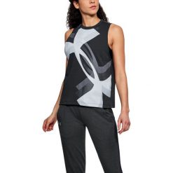Under Armour Koszulka damska Muscle Tank Overla Logo czarna r. M (1310481-001). Czarne bluzki damskie marki Under Armour, m. Za 75,80 zł.