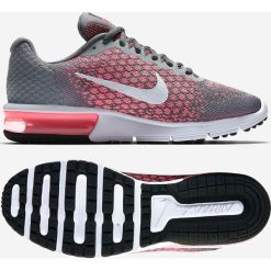 Buty sportowe damskie Nike Air Max: Nike Buty damskie Nike Air Max Sequent 2 szare r. 38 1/2 (852465 003)