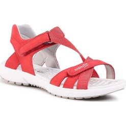 Sandały SUPERFIT - 6-09203-50 S Rot. Czerwone sandały dziewczęce Superfit, ze skóry, bez zapięcia. W wyprzedaży za 259,00 zł.