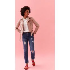 BOYFRIEND JEANS. Spodnie damskie Top Secret. W wyprzedaży za 49,99 zł.