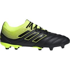 Buty piłkarskie adidas Copa 19.3 Fg M BB8090. Szare buty sportowe męskie Adidas, ze skóry, bez zapięcia, do piłki nożnej. W wyprzedaży za 319,00 zł.