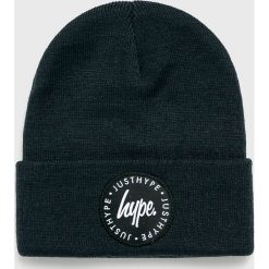 Hype - Czapka. Niebieskie czapki męskie Hype, na zimę, bez wzorów, z dzianiny. W wyprzedaży za 49,90 zł.
