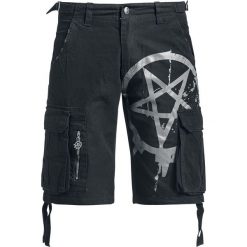 Spodenki i szorty męskie: Arch Enemy EMP Signature Collection Krótkie spodenki czarny