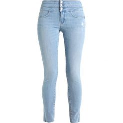 Miss Sixty JENNETT TROUSERS Jeans Skinny Fit blue denim. Niebieskie jeansy damskie relaxed fit marki Miss Sixty, z bawełny. W wyprzedaży za 350,35 zł.