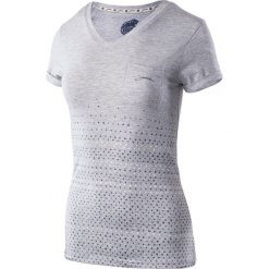 T-shirty damskie: IGUANA T-SHIRT damski Lanre light grey melange r. M