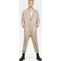 G-Star Raw - Kombinezon. Szare spodnie męskie marki G-Star RAW, na co dzień, s, bez wzorów, z bawełny, retro. W wyprzedaży za 799,90 zł.