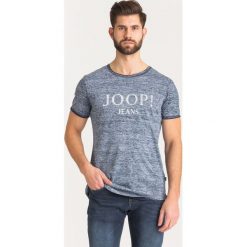 T-SHIRT THORSTEN Joop! Jeans. Niebieskie t-shirty męskie JOOP! Jeans, m, z nadrukiem, z bawełny, z okrągłym kołnierzem. Za 279,00 zł.