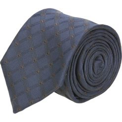 Krawaty męskie: krawat platinum granatowy classic 264