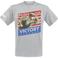 T-shirty męskie: Call Of Duty WWII – Push for Victory T-Shirt odcienie szarego