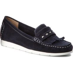 Mokasyny damskie: Mokasyny CAPRICE – 9-24210-20 Ocean Suede 857