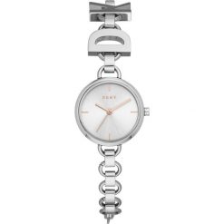 Dkny - Zegarek. Szare zegarki damskie DKNY, ze stali. W wyprzedaży za 499,90 zł.