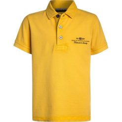 Napapijri ELBAS Koszulka polo yellow. Żółte koszulki polo męskie Napapijri, z bawełny, polo. Za 169,00 zł.
