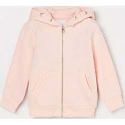 Rozpinana bluza z kapturem - Kremowy. Białe bluzy damskie Reserved, bez wzorów, bez rękawów, z kapturem. Za 49,99 zł.