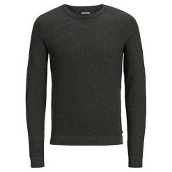Jack&Jones Męska sweter Estructure Knit Crew Neck Noos Deep Depth s (rozmiar S). Swetry męskie Jack&Jones, s, bez wzorów, z materiału, bez kołnierzyka, bez kaptura. W wyprzedaży za 74,00 zł.