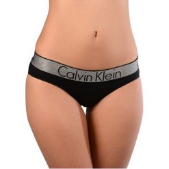 Calvin Klein Majtki bikini QF4055E-001 czarny (rozmiar L). Czarne majtki damskie Calvin Klein, l. W wyprzedaży za 88,00 zł.