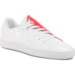 Sneakersy PUMA - Basket Crush Wn's 369556 01 Puma White/Hibiscus. Białe półbuty damskie Puma, ze skóry ekologicznej. W wyprzedaży za 279,00 zł.