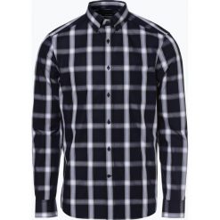 Calvin Klein - Koszula męska, niebieski. Niebieskie koszule męskie m, w kratkę, eleganckie. Za 279,95 zł.
