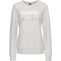 Bluzy damskie: Bluza z frędzlami bonprix beżowy melanż