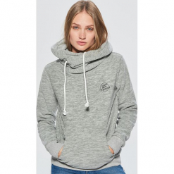 Bluza z kołnierzem - Jasny szary. Szare bluzy damskie Cropp, l. Za 89,99 zł.