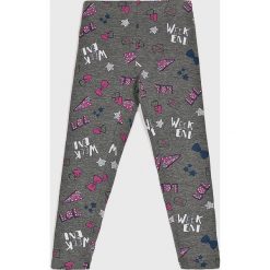 Blukids - Legginsy dziecięce 98-134 cm. Szare spodnie dziewczęce Blukids, bez wzorów, z elastanu. W wyprzedaży za 24,90 zł.