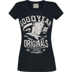 GoodYear Audrey Koszulka damska czarny. Czarne t-shirty damskie marki GoodYear, l, z nadrukiem, z okrągłym kołnierzem. Za 62,90 zł.
