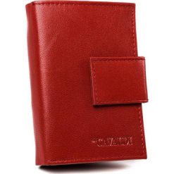 Piękny portfel damski marki cavaldi® pionowy zatrzask. Portfele damskie 4U Cavaldi, bez wzorów, ze skóry. Za 59,00 zł.