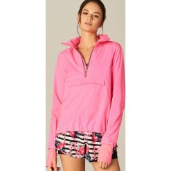Kurtki sportowe damskie: Sportowa kurtka athleisure – Różowy