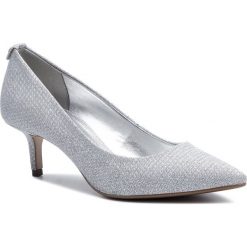 Szpilki MICHAEL MICHAEL KORS - Kitten Pump 40T9MFMP1D Silver. Szare półbuty damskie MICHAEL Michael Kors, bez wzorów, ze skóry ekologicznej, eleganckie, bez obcasa, na obcasie, bez zapięcia. Za 529,00 zł.