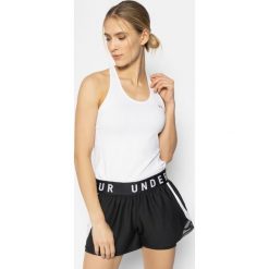 Koszulka techniczna Under Armour Ua Armour Racer 1328962. Czarne koszulki damskie polo Under Armour, s, bez wzorów, z elastanu, bez rękawów. W wyprzedaży za 99,00 zł.