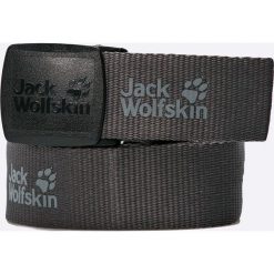 Jack Wolfskin - Pasek Secret. Czarne paski męskie Jack Wolfskin, w paski, z poliesteru. W wyprzedaży za 79,90 zł.