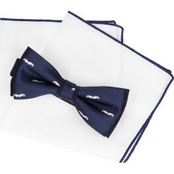 Mucha special granatowy classic 213. Niebieskie muszki męskie marki Recman, bez wzorów. Za 39,00 zł.