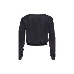 Sweatshirt Crop Tropical Glitch. Czarne bluzy damskie marki Who cares. Za 129,99 zł.
