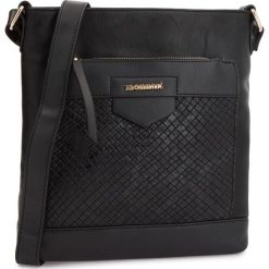 Torebka MONNARI - BAG5330-020 Black. Czarne listonoszki damskie marki Monnari, ze skóry ekologicznej. W wyprzedaży za 129,00 zł.