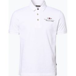 Napapijri - Męska koszulka polo – Elbas 1, czarny. Szare koszulki polo marki Napapijri, l, z materiału, z kapturem. Za 179,95 zł.