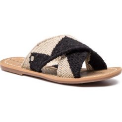 Klapki PEPE JEANS - Malibu Ethnic PLS90411 Off White 803. Brązowe klapki damskie Pepe Jeans, bez wzorów, z jeansu, bez obcasa, na obcasie. W wyprzedaży za 169,00 zł.