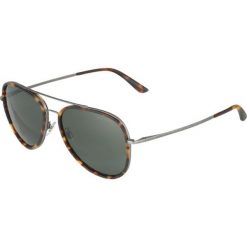 Okulary przeciwsłoneczne męskie aviatory: Giorgio Armani Okulary przeciwsłoneczne gunmetal