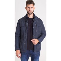 KURTKA JAKINO JOOP! JEANS. Niebieskie płaszcze męskie JOOP! Jeans, m, z aplikacjami, z jeansu, bez kaptura. Za 899,50 zł.