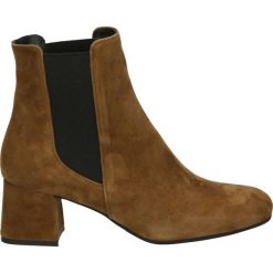 Botki - 459 CAM CUOI. Brązowe botki damskie skórzane Venezia. Za 449,00 zł.