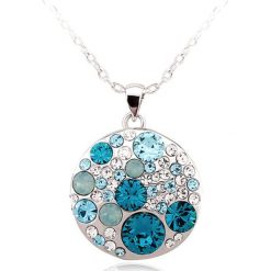 Naszyjniki damskie: Naszyjnik z kryształkami Swarovski – dł. 46 cm